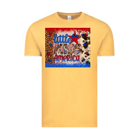 Vintage Mustard little miss america Vintage Tee - Artiststas
