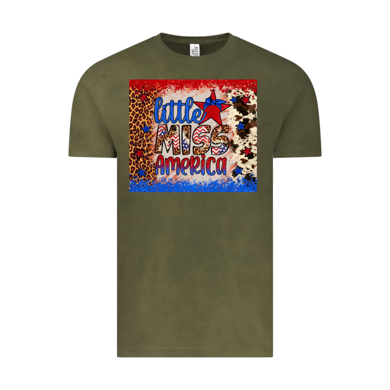 Little Miss America Vintage Tee by Artiststas | Teevron