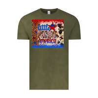 Vintage Olive little miss america Vintage Tee - Artiststas