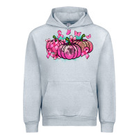 Heather Grey Cancer pumpkins Cancer Awareness Urban Hoodie - HowdyJamesFarm