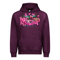 Mauve Wine Cancer pumpkins Cancer Awareness Urban Hoodie - HowdyJamesFarm