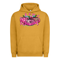 Pigment Peanut Butter Cancer pumpkins Cancer Awareness Urban Hoodie - HowdyJamesFarm