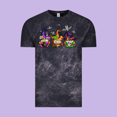 Halloween Gnomes Vintage Tee Designed By Adodesignshop