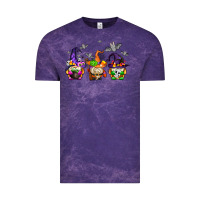 Cloud Purple halloween gnomes Vintage Tee - AdoDesignShop
