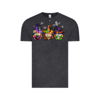 Vintage Black halloween gnomes Vintage Tee - AdoDesignShop