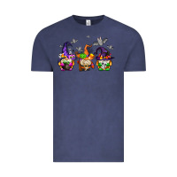 Vintage Denim halloween gnomes Vintage Tee - AdoDesignShop