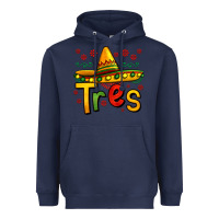 Navy tres my third mexican birthday Heavyweight Hoodie - Jasminsmagicworld