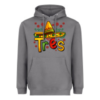 Tres My Third Mexican Birthday Heavyweight Hoodie | Teevron