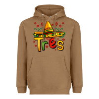 Toasted Coconut tres my third mexican birthday Heavyweight Hoodie - Jasminsmagicworld
