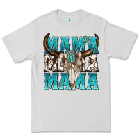 Dove Grey mama mama mama Premium Tee - texasbilliewilder