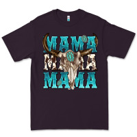 Plum mama mama mama Premium Tee - texasbilliewilder