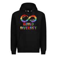 Black neurodiversity Premium Hoodie - JahusDesignShop