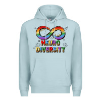 Blue Mist neurodiversity Premium Hoodie - JahusDesignShop