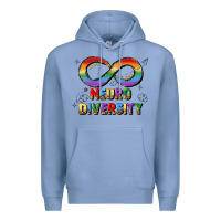 Colony Blue neurodiversity Premium Hoodie - JahusDesignShop