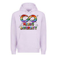 Lilac neurodiversity Premium Hoodie - JahusDesignShop
