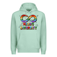 Seafoam neurodiversity Premium Hoodie - JahusDesignShop