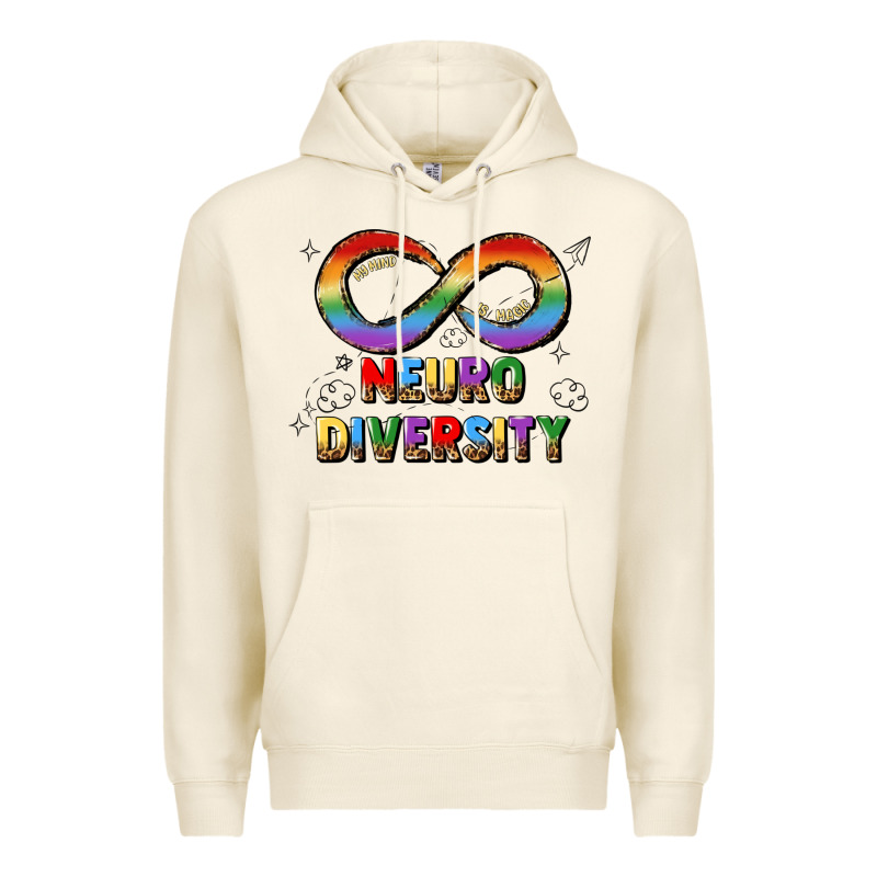 Neurodiversity Premium Hoodie by JahusDesignShop | Teevron
