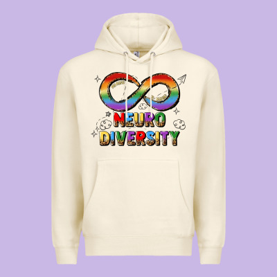 Neurodiversity Premium Hoodie Designed By Jahusdesignshop