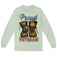 Matcha proud veteran camo shoes Long Sleeve Tee - Jasminsmagicworld