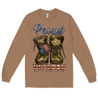 Toasted Coconut proud veteran camo shoes Long Sleeve Tee - Jasminsmagicworld