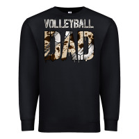 Black Volleyball Dad Premium Sweatshirt - Bettercallsaul