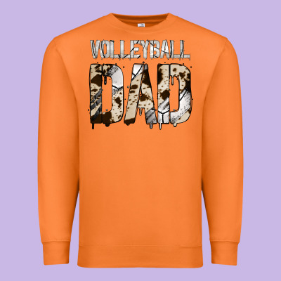 Volleyball Dad Premium Sweatshirt Designed By Bettercallsaul