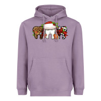 Lavender Christmas teeth dentist Heavyweight Hoodie - Jasminsmagicworld