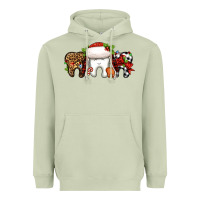 Matcha Christmas teeth dentist Heavyweight Hoodie - Jasminsmagicworld