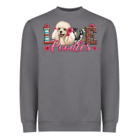 Storm love poodles Heavyweight Sweatshirt - Artiststas