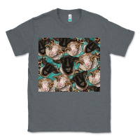 Charcoal Heather suffolk ewe and merino ram sheeps Classic Tee - BarkalooDesign