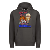 Smoke Grab your joe let's go Basketball Premium Hoodie - NancyCooperArtShop