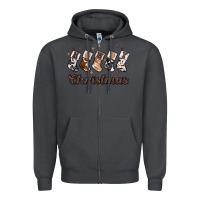 Smoke howdy christmas Zipper Hoodie - MaliasSmallBusiness