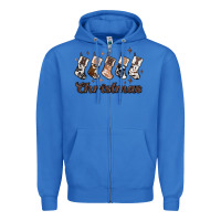 True Royal howdy christmas Zipper Hoodie - MaliasSmallBusiness
