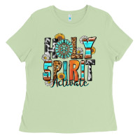 Matcha holy spirit activate Ladies Tee - Zillion Design Studio