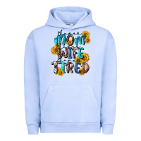 Pigment Grape Ice Super mom super wife super tired Urban Hoodie - CowGirlArtShop