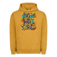Pigment Peanut Butter Super mom super wife super tired Urban Hoodie - CowGirlArtShop
