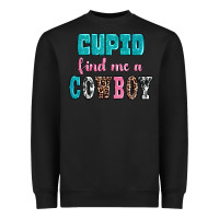 Black cupid find me a cowboy Heavyweight Sweatshirt - AdoDesignShop