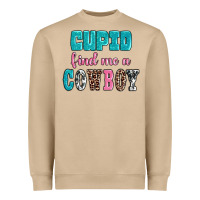 Mushroom cupid find me a cowboy Heavyweight Sweatshirt - AdoDesignShop