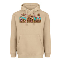 Mushroom floral cockapoo Heavyweight Hoodie - Jasminsmagicworld
