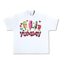 White yummy Urban Heavy Tee - AdoDesignShop