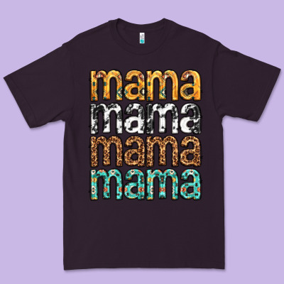 Mama Mama Mama Mama Mothers Day Premium Tee Designed By Texasbilliewilder