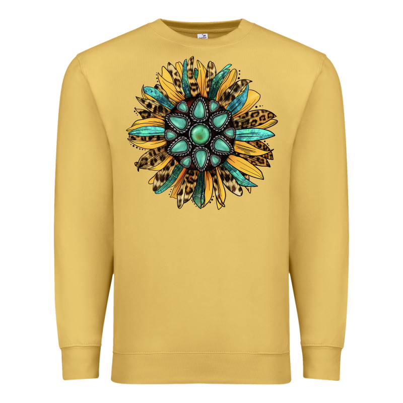 Gemstone Sunflower Premium Sweatshirt by Bettercallsaul | Teevron