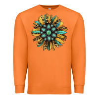 Carrot Gemstone Sunflower Premium Sweatshirt - Bettercallsaul