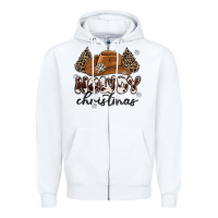 White howdy christmas Zipper Hoodie - MaliasSmallBusiness