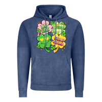 Lucky Stay Gold Vintage Hoodie | Teevron