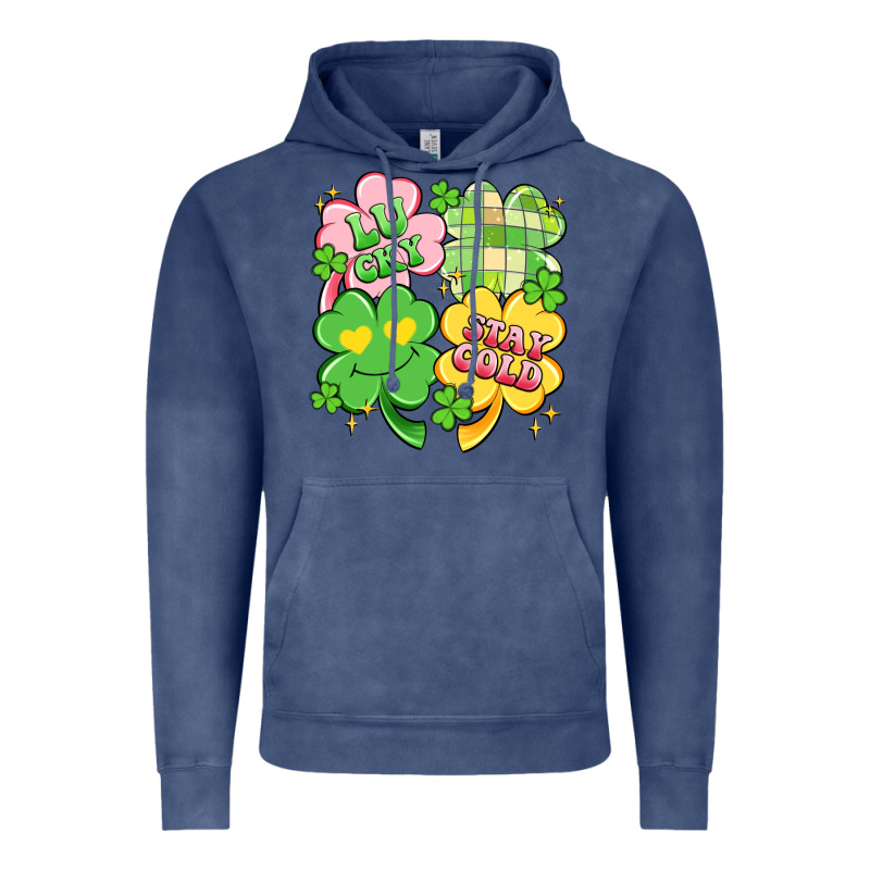 Lucky Stay Gold Vintage Hoodie by Artiststas | Teevron