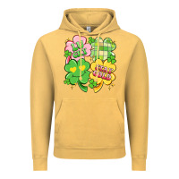 Vintage Mustard lucky stay gold Vintage Hoodie - Artiststas