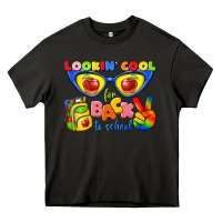 Asphalt looking cool for back to school Heavy Core Tee - texasbilliewilder