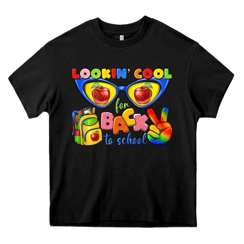 Looking Cool For Back To School Heavy Core Tee by texasbilliewilder | Teevron