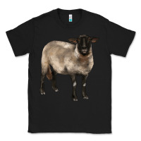 Black suffolk ewe Classic Tee - BarkalooDesign